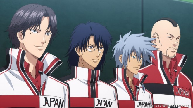 Scene from The New Prince of Tennis U-17 World Cup Semifinal